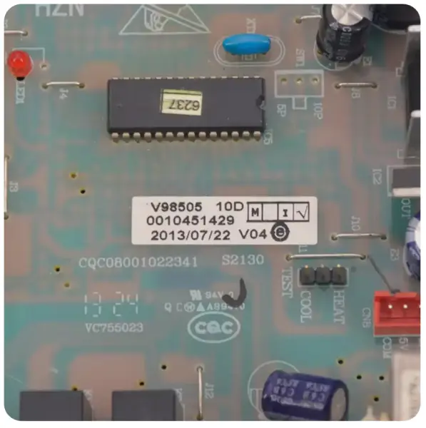 Haier Central Air Conditioner Outdoor Unit Control Board 0010451429