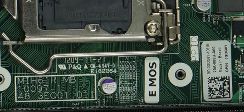 DELL 0GDG8Y GDG8Y Inspiron 620/260S/3010 MIH61R 48.3EQ01.011 motherboard