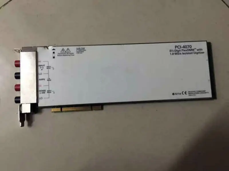 NI PCI-4070 digit PCI DMM card used item