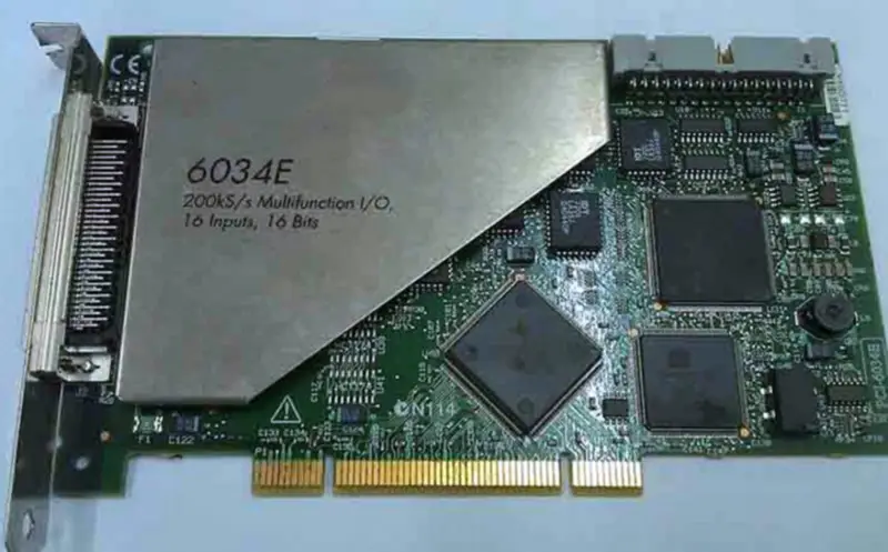 NI PCI-6034E 6034E 200kS/s Multifunction I/O , 16 Inputs , 16 Bits DAQ Card