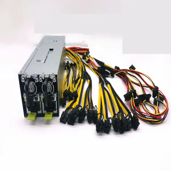 Multi channel Video Card Power Supply Rated 2400W Peak 2600W Power Supply