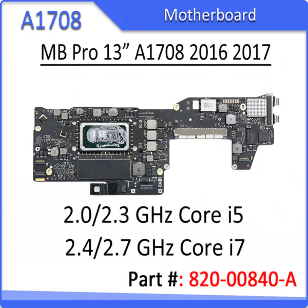 Apple MacBook Pro 13 820-00875-A A1708 Motherboard