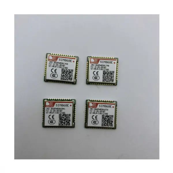 SIM868 GSM/GPRS+GNSS Module 2G 1800MHz 900MHz 85.6kbps SMD SIMCOM SIM868E