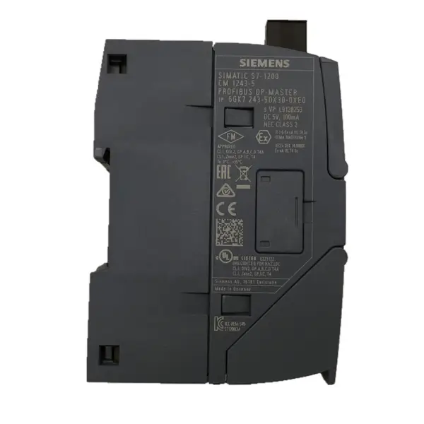 6GK7243-5DX30-0XE0 Communication module CM 1243-5 for connection of SIMATIC S7-1200 to PROFIBUS as DP Master module