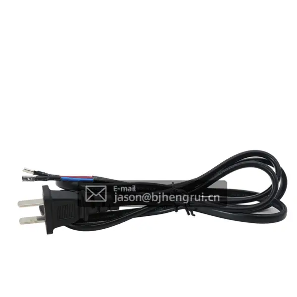 AC230V fan 1M plug-in double-headed line in-line quick wiring power cord GB/T5023 250V 10A