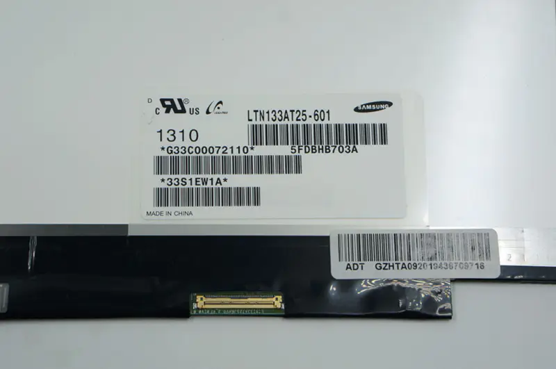 13.3 inch LCD LTN133AT25 LTN133AT25-501 601 LTN133AT25-T01 for Toshiba R700 Z835 Z830 Z930 Z935 LED LCD Screen