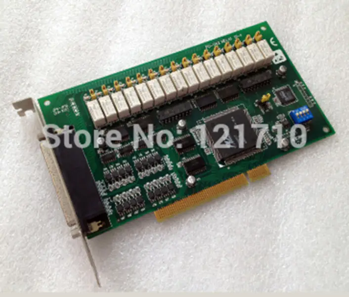 Advantech board PCI-1762 REV.A1 01-4 16-ch Relay and 16-ch Isolated Digital PCI card industrial motherboard