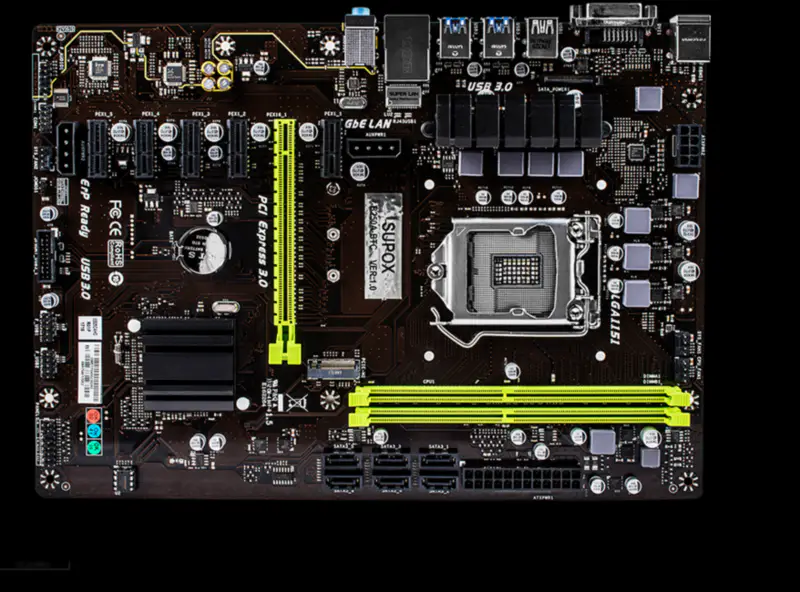 SUPOX B250A-BTC motherboard