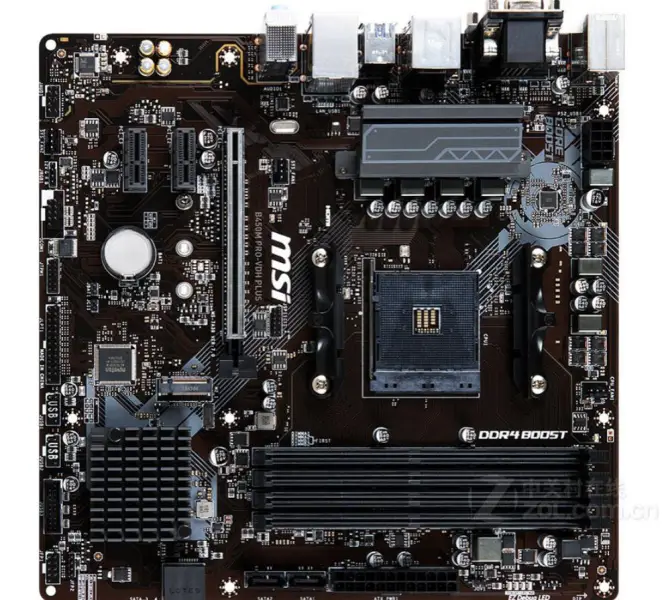MSI B450M PRO-VDH PLUS motherboard AM4 DDR4