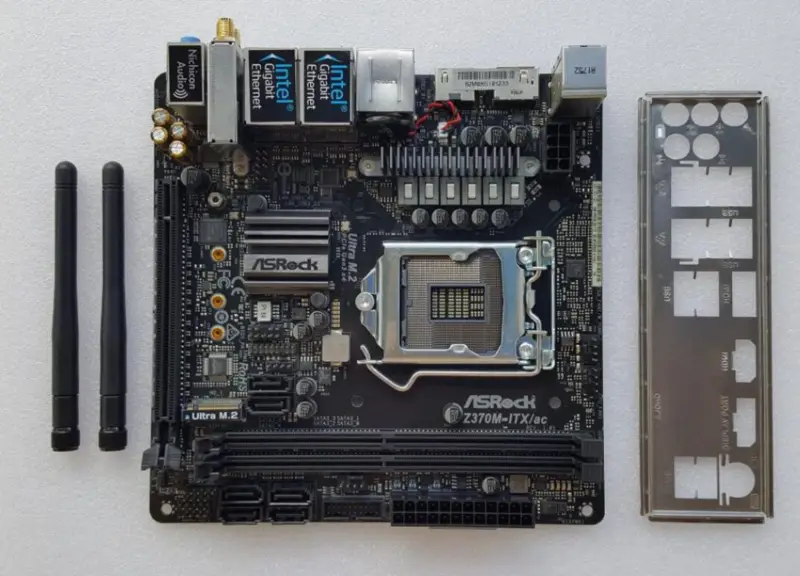 ASRock Z370M-ITX/ac motherboard LGA1151 DDR4