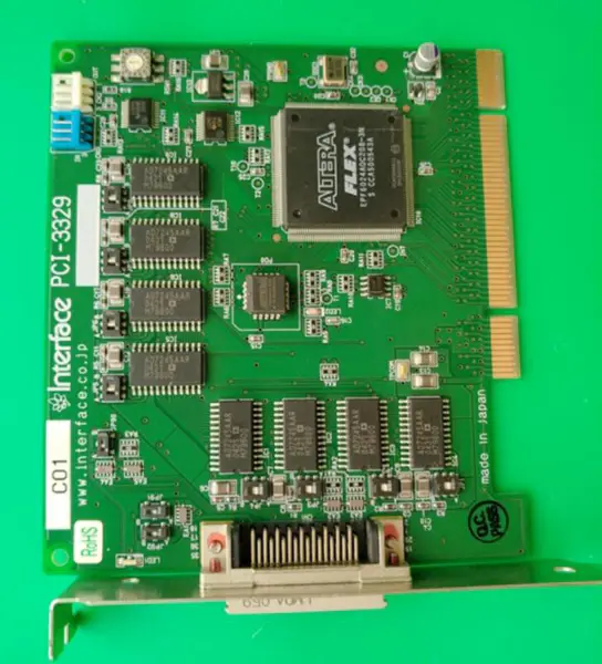 Interface PCI-3329 DAQ card
