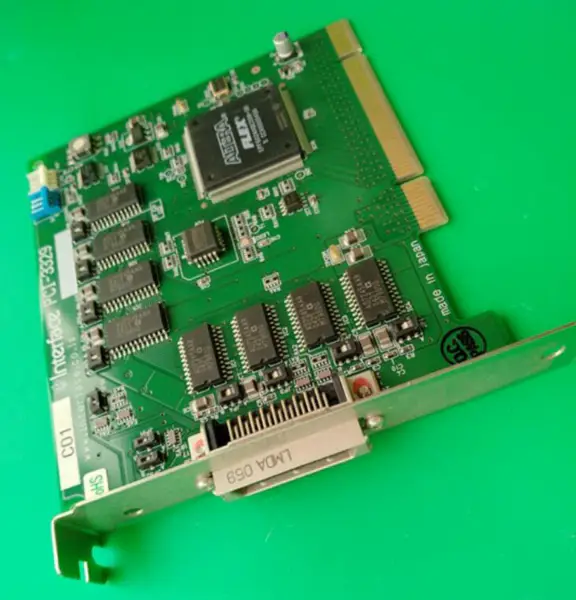 Interface PCI-3329 DAQ card