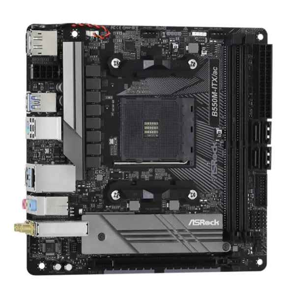 ASRock B550M ITX/ac motherboard Socket AM4 DDR4