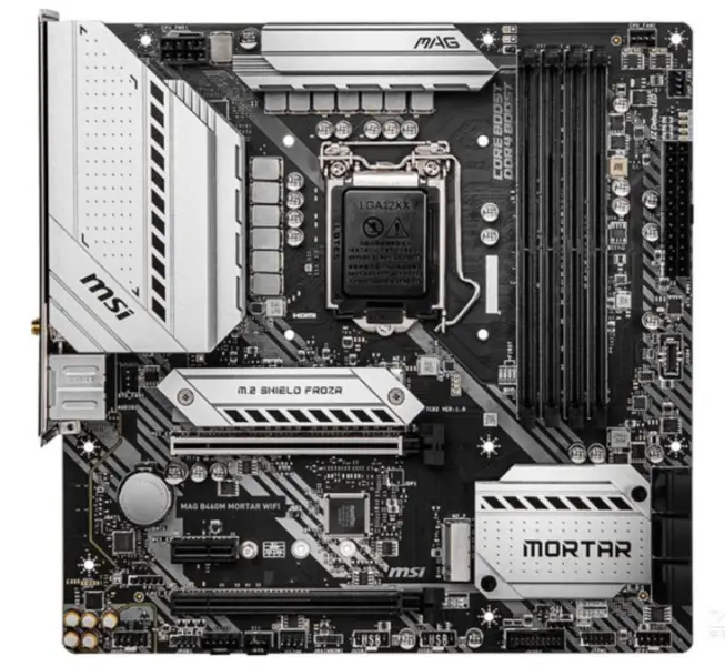 MSI MAG B460M MORTAR WIFI motherboard LGA1200 DDR4