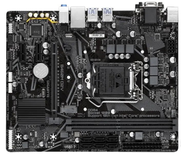 Gigabyte GA B460M D2V motherboard DDR4 LGA1200