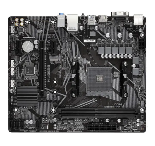 Gigabyte GA B550M H motherboard AMD B550 AM4 DDR4