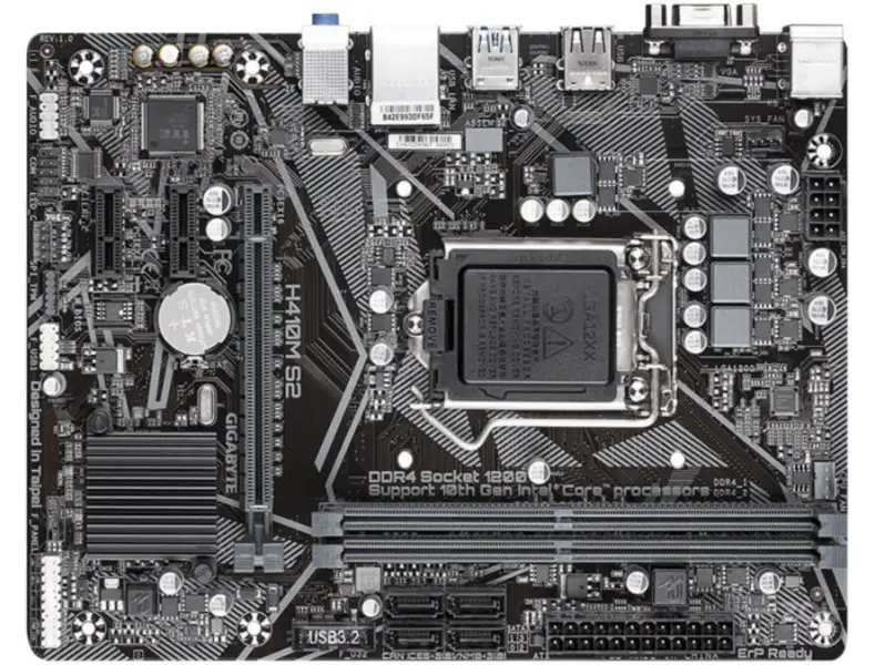 Gigabyte H410M S2 motherboard LGA1200 DDR4
