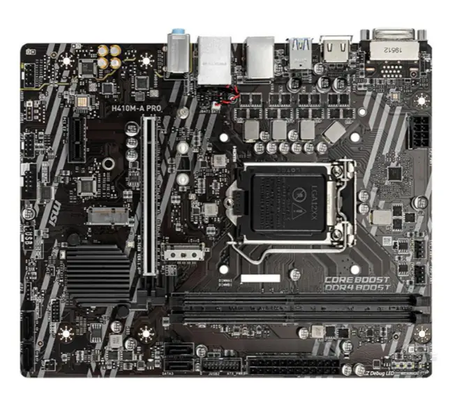 MSI H410M-A PRO motherboard LGA1200 DDR4