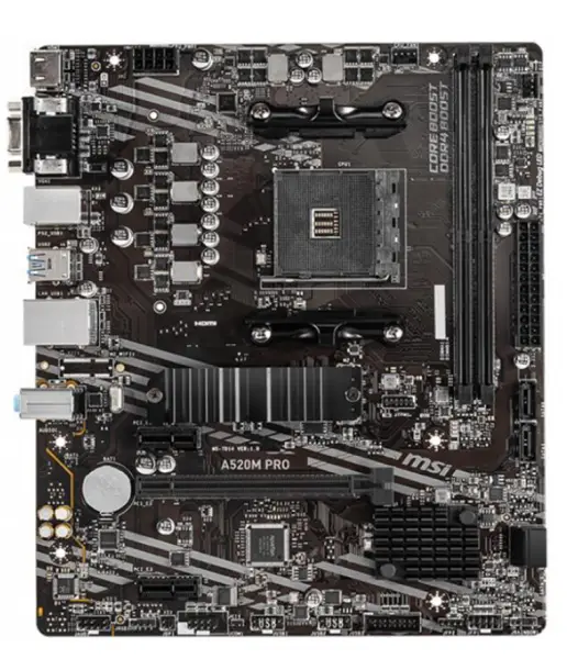 MSI A520M PRO motherboard
