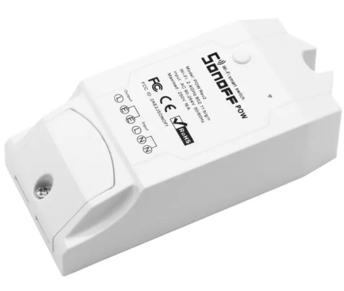 SONOFF Pow R2 WiFi Switch With Power Consumption Measurement WiFi Power Switch 15A Smart Wifi Switch Controller