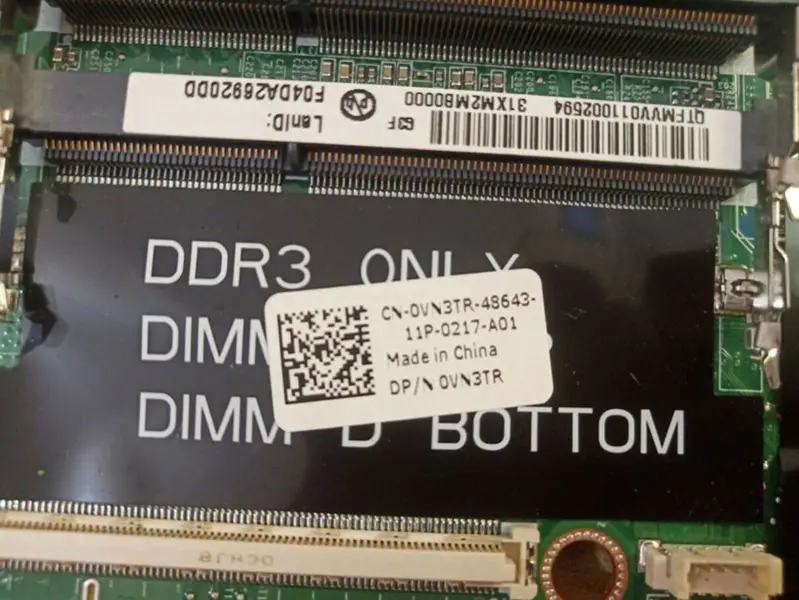 Dell 0VN3TR motherboard