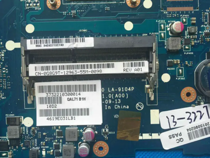 Dell 3521 motherboard