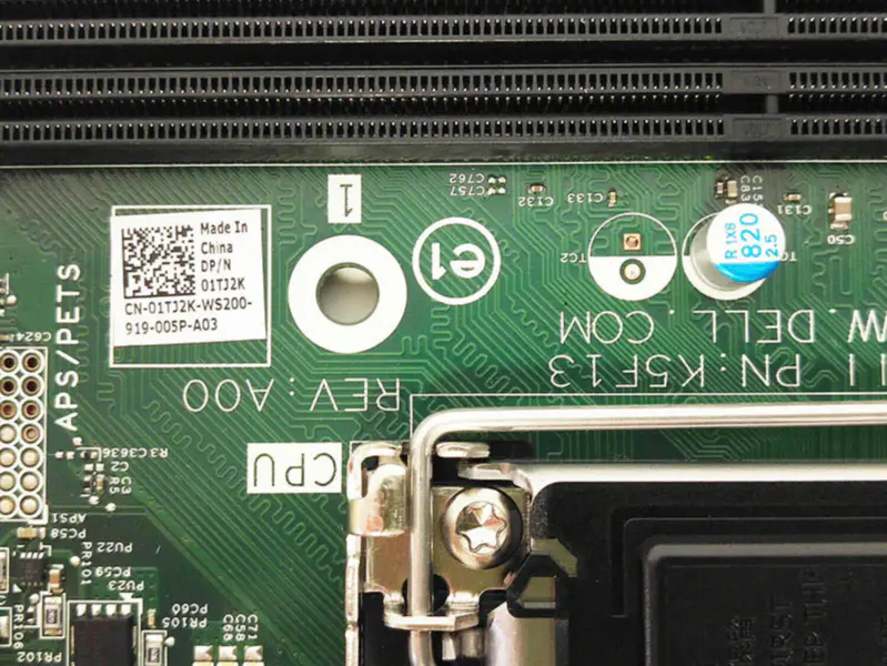 Dell 01TJ2K motherboard