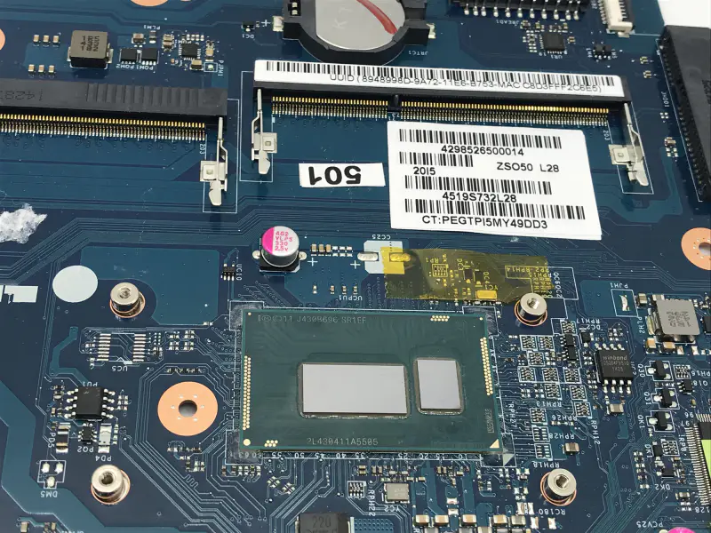 HP 760970-001 760970-501 LA-A992P Motherboard