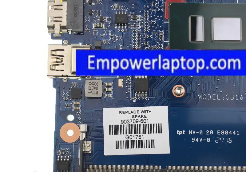 HP Probook 450 G2 784118-001 784118-501 ZPL40/ZPL50/ZPL70 LA-B181P Motherboard