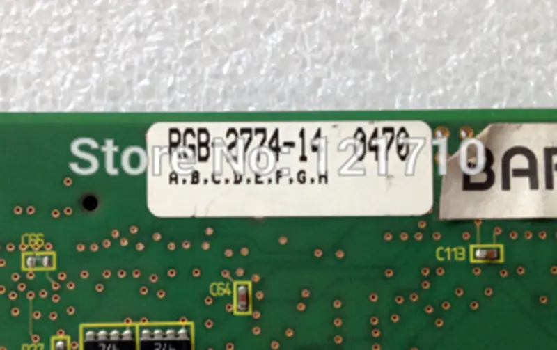 BARCO BARCO Dual Video Card RGB-GRABBER RGB-2774-14 RGB-2774-04 industrial motherboard