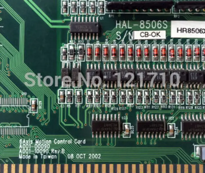 ASIC card PCBASED 6-Axis Motion Control Board A001-00090 A001-100090 REV.B HAL-8506S industrial motherboard
