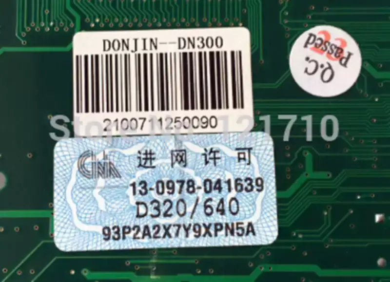 DONJIN Trunk voice card D1280E1-PCI REV 1.63B DONJIN-DN300 D320/D640 industrial motherboard