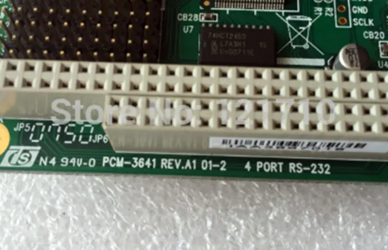 Advantech PC/104 PCM-3641 REV.A1 01-2 4 PORT RS-232 industrial motherboard