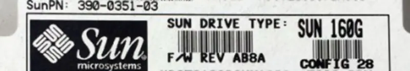 Sun SATA 540-7112-01 390-0351-03 0A33449 7200rpm 160G for sun workstation industrial motherboard