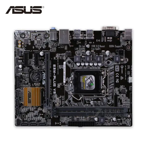 Asus E3M-PLUS V5 C232 LGA 1151 Micro-ATX motherboard