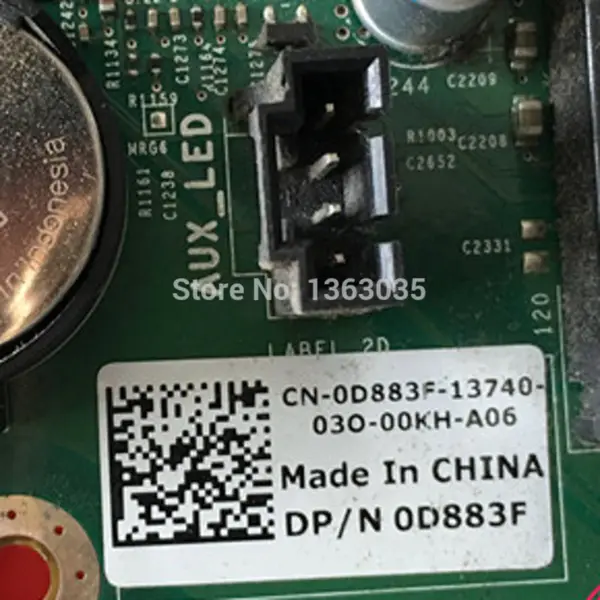 Dell 0D883F D883F CN-0D883F Server Motherboard For Precision T5500