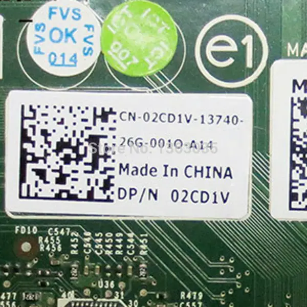 IBM 02CD1V 2CD1V CN-02CD1V server motherboard for POWEREDGE T620