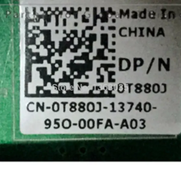 Dell 0T880J T880J CN-0T880J server motherboard for PowerEdge R710