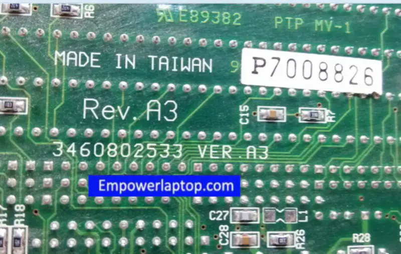 3460802533 VER:A3 P7008826 486 Industrial Motherboard