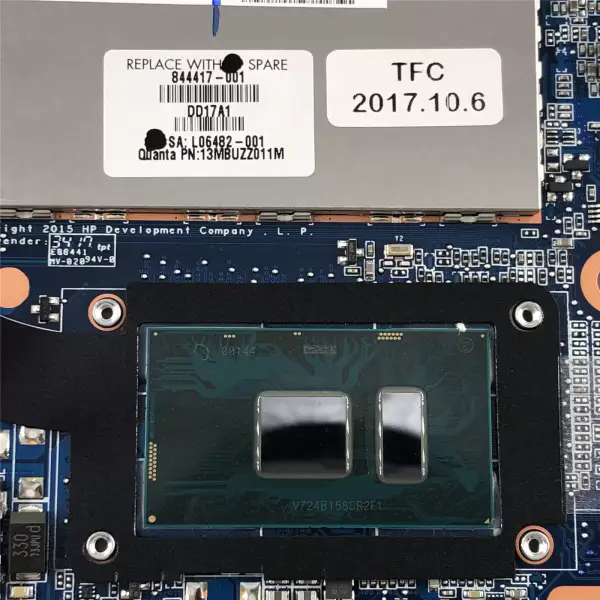HP Probook 450 G2 784118-001 784118-501 ZPL40/ZPL50/ZPL70 LA-B181P Motherboard