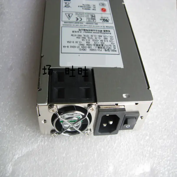 Zippy Emacs Standard 1U Switching 550W Power Supply P1H-5550V ( ROHS )