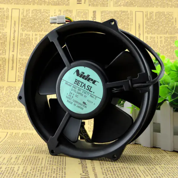 NIDEC D17L-24PS3 01 24V 1.40A fan BKV301216/77
