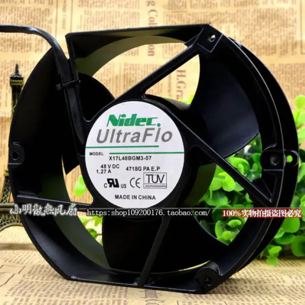 NIDEC X17L48BGM3-07 48V 1.27A fan 172*150*51