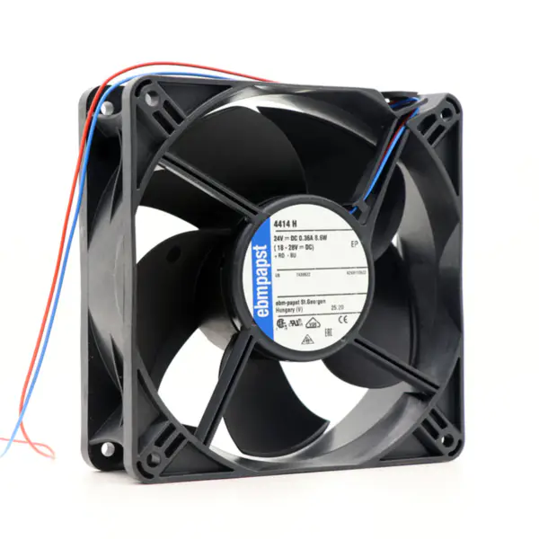 4414H ebmpapst 120*120*38mm 24V 8.6W DC axial fan cabinet cooling