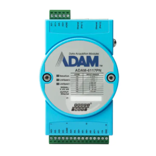 Advantech ADAM-6117PN-AE 8-ch Isolated Analog Input PROFINET Module