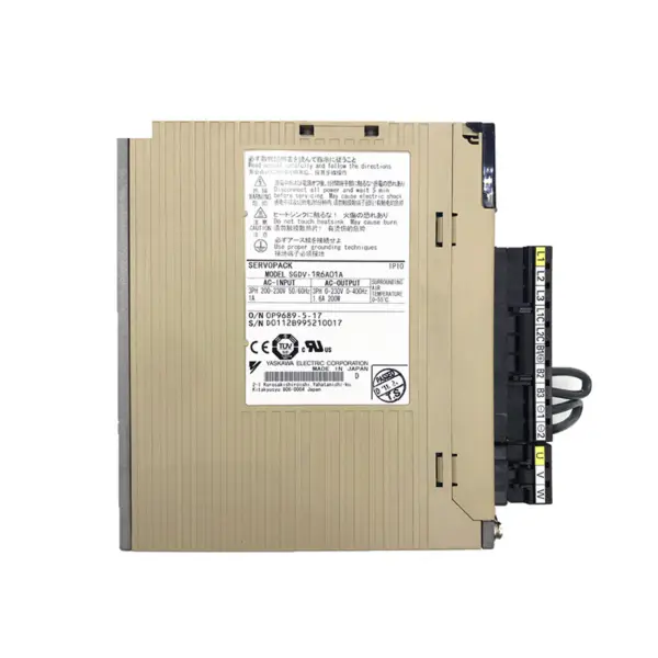 200W Yaskawa SGDV Series Ac Servo Motor Drive SGDV-1R6A01A