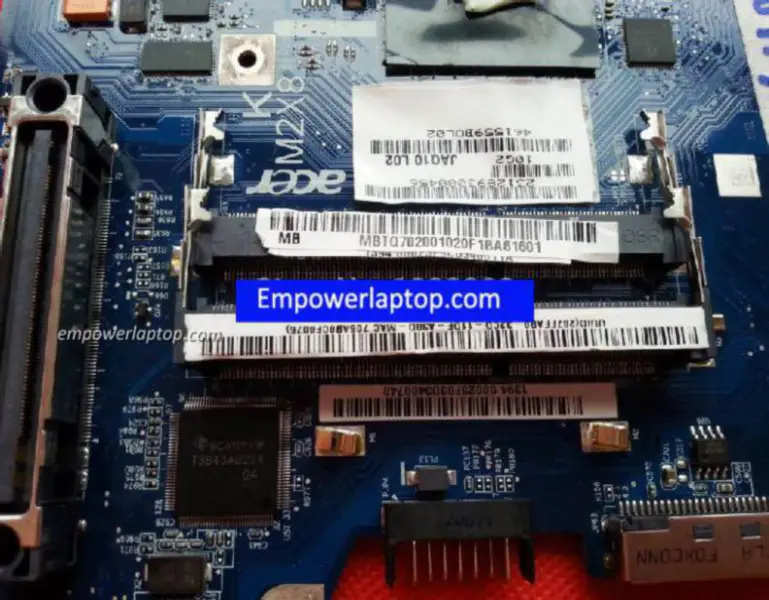 Acer TravelMate 6493 MBTQ702001 JAQ10 LA-4311P SOCKET PGA478 Motherboard