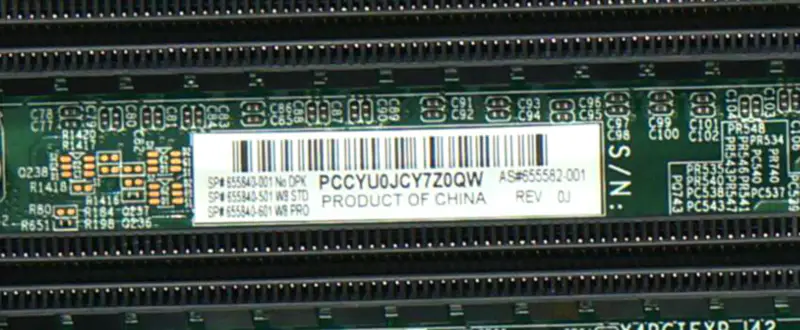HP WorkStation Z220 SFF 655840-001 655582-001 Motherboard