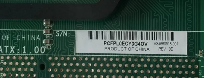 HP PRO 3335MT 660518-001 H-DRAKE-RS880-uATX AM3 660518-001 motherboard