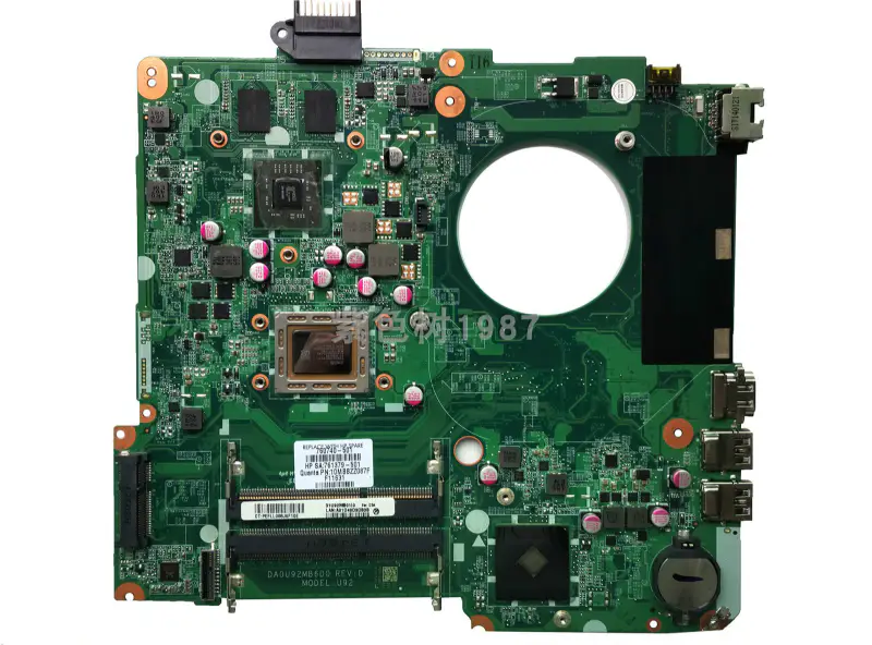 HP PAVILION 15-N 760740-501 DA0U92MB6D0 Motherboard